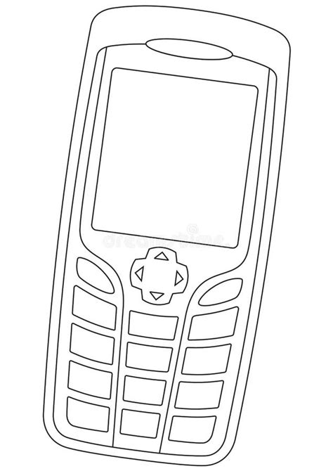 Modern Mobile Phone Stock Vector Illustration Of Cellular 36016684