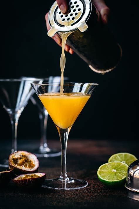 This Passion Fruit Martini Has It All Sweet Tangy Refreshing And