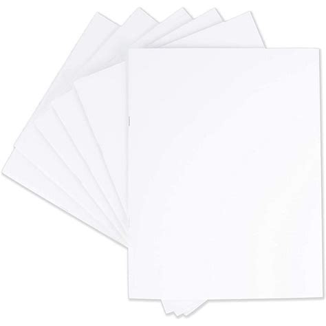 Paper Junkie Blank Paperback Journal Notebook Letter Size 85 X 11