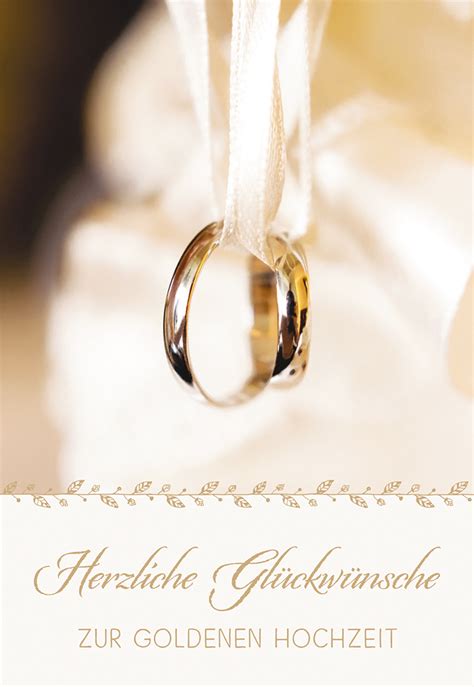 Die schönsten glückwünsche zur hochzeit für karten, das gästebuch und von den eltern sowie hochzeitswünsche lustig verfasst, mit persönlicher note und mehr. Glückwunschkarte Herzliche Glückwünsche zur goldenen Hochzeit