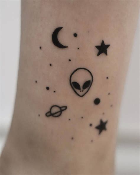 101 Amazing Alien Tattoo Designs You Need To See Tatoveringsideer