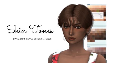 New And Improved Sims Skin Tones In Sims 4 — Snootysims