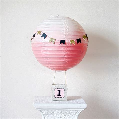 Hot Air Balloon Decorations Baby Shower Centerpiece