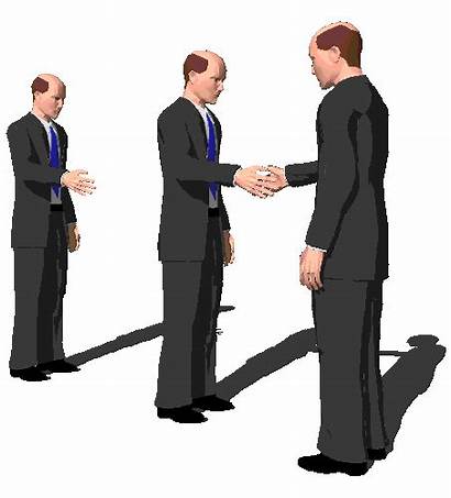 Handshake Transparent Business Thank Spinning Animated Hands