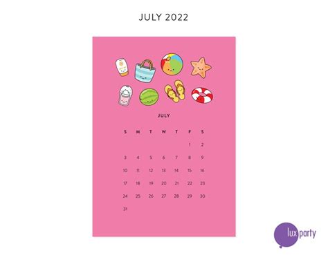 Printable 2022 Wall Calendar Kawaii Calendar 2022 2022 Desk Etsy