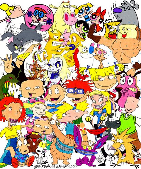Old Nickelodeon Cartoon Characters