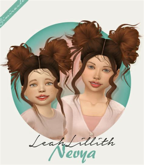 Leahlillith Nevya Hair Kids And Toddlers At Simiracle Lana Cc Finds