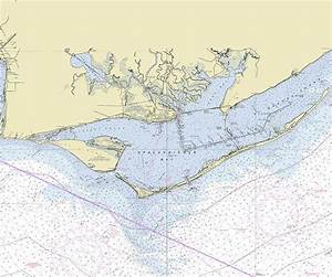 Apalachicola Bay Florida Nautical Chart Digital Art By Bret Johnstad