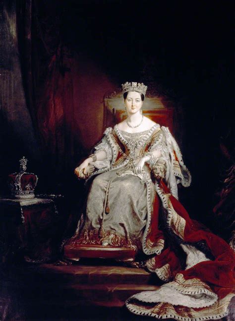 Queen Victoria 18191901 Enthroned In The House Of Lords Art Uk