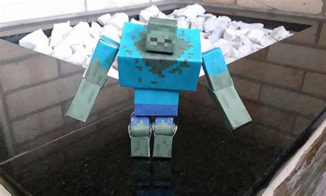 Papercraft Minecraft Mutant Skeleton