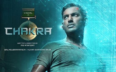 Chakra First Look Poster Of Vishals Action Thriller Is Here Check It