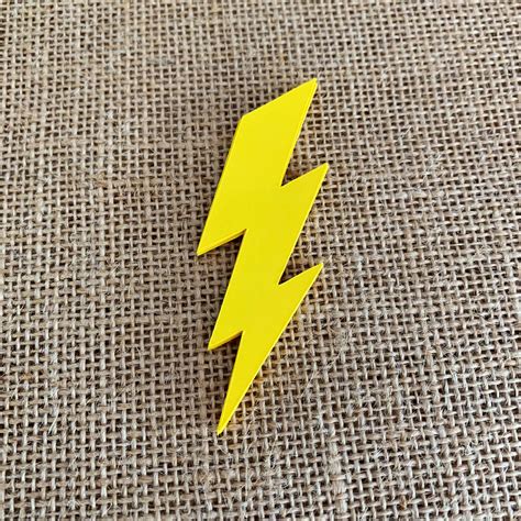 Lightning Bolt Paper Cut Outs Set Of 25 Lightning Bolt Die Etsy