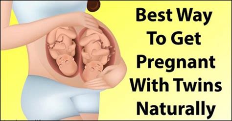 6 Best Ways To Get Pregnant With Twins Naturally Ways To