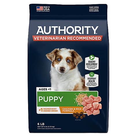 Authority Puppy Food Chicken And Rice Dog Dry Food Petsmart