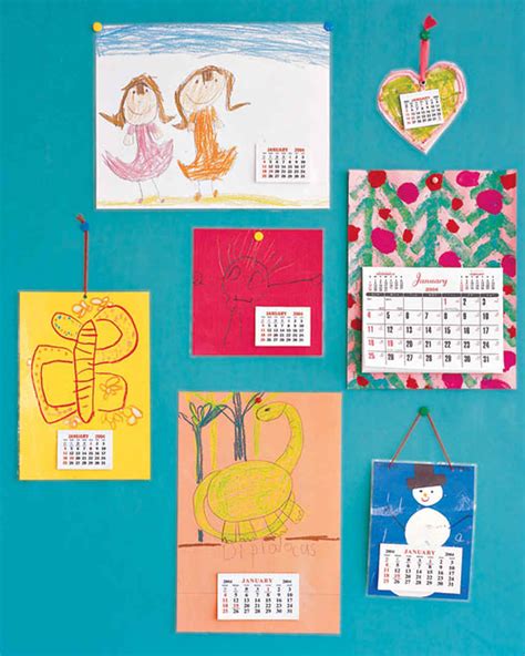 How To Make A Homemade Calendar For A T Papersource Washi The Art
