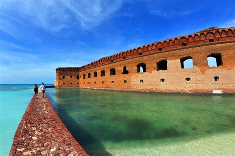 Fort Jefferson In The Dry Tortugas National Park About 68 Statute Miles