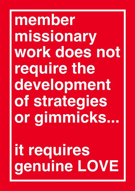 Lds Quotes On Missionary Work Shortquotescc
