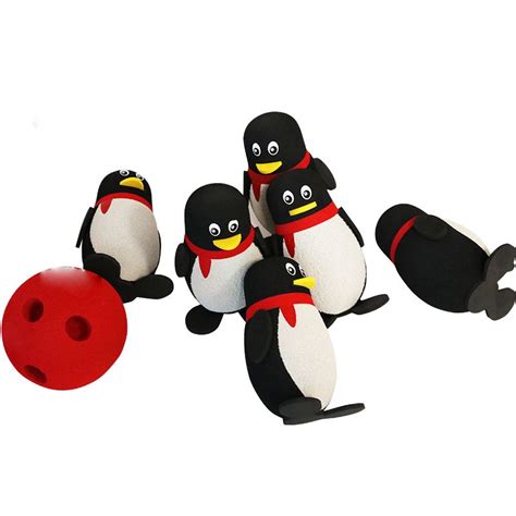Foam Penguin Bowling Set In 2021