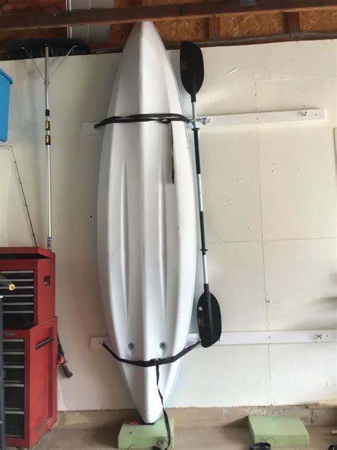 This Is A Super Easy And Super Quick Way To Vertically Store Your Kayak