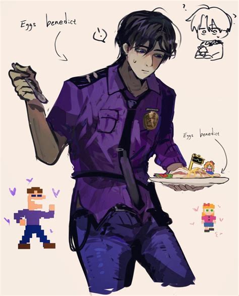 Michael Afton💜 In 2023 Afton Fnaf Characters Fnaf Funny