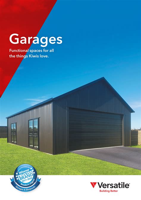 Versatile Publications Garages Brochure Page 1