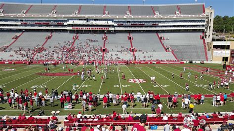 Razorback Stadium Seating Map Elcho Table