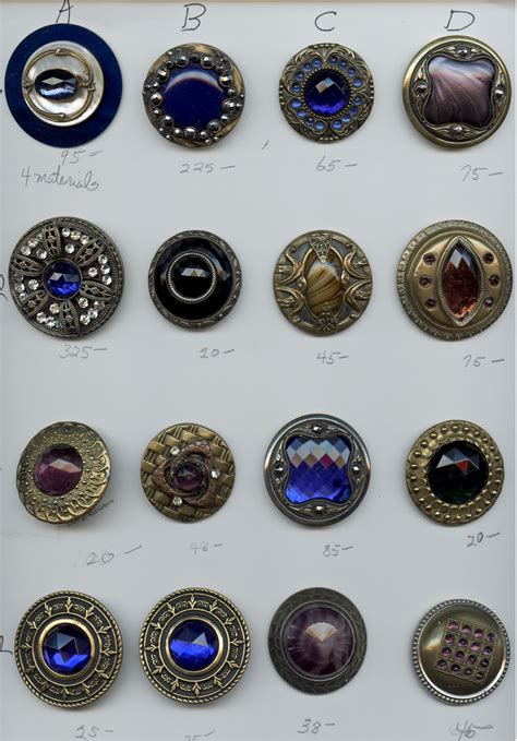 Vintage Buttons Scrapbooking Embellishments