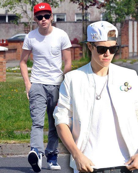 Niall Horan Takes Style Notes From Justin Bieber As He Heads Home To