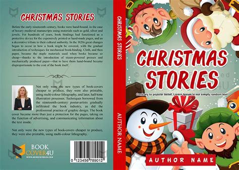 Printable Christmas Book Covers