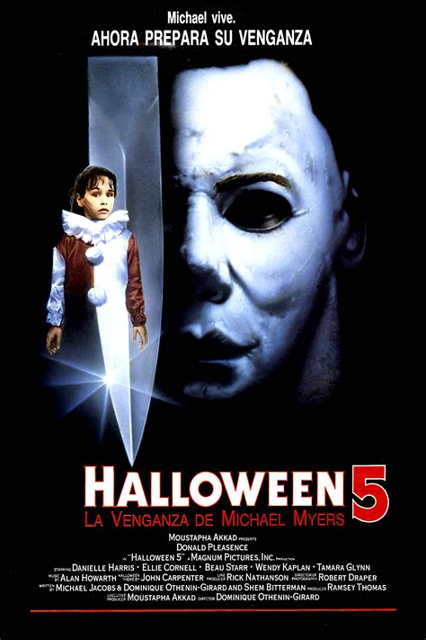 Jamie is hospitalized and unable to speak because of her trauma during michael';s last killing spree. Halloween 5: The Revenge of Michael Myers (1989) - Posters ...