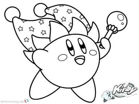 Yes, kids, get your crayons out because it's time for another free downloadable coloring sheet! Kirby Coloring Pages Idea - Whitesbelfast