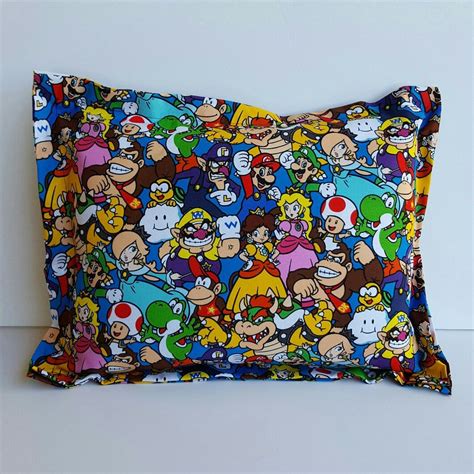 Nintendo Super Mario Daycare Pillow Mario Throw Pillows Toddler Pillow