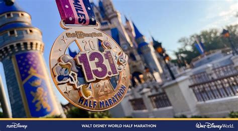 2024 Walt Disney World Marathon Weekend Medals Revealed
