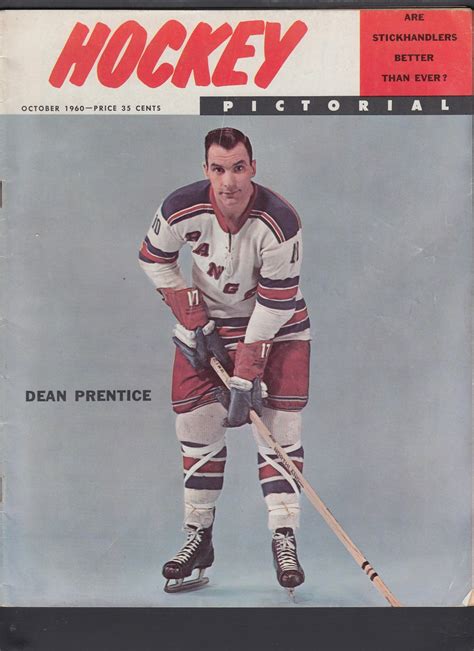 Cs97910834 1960 Hockey Pictorial Full Magazine Capital Sports Cards