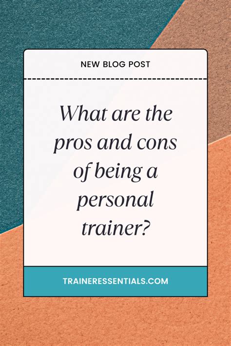 15 Pros And Cons Of Being A Personal Trainer