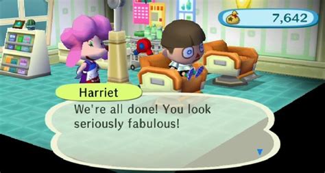 You can change this by going back to shampoodle and getting a new hairstyle. Hair Style Guide | Animal Crossing Wiki | FANDOM powered by Wikia