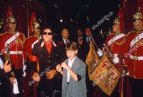 Michael Jackson Jimmy Safechuck Editorial Stock Photo Stock Image