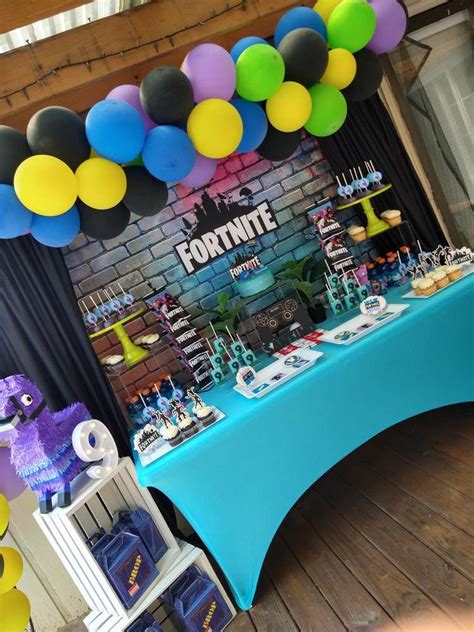 Fortnite Party For An Awesome Kid Birthday Party