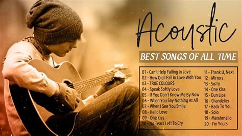 Best Acoustic Love Songs Of All Time Guitar Acoustic Cover Of Popular