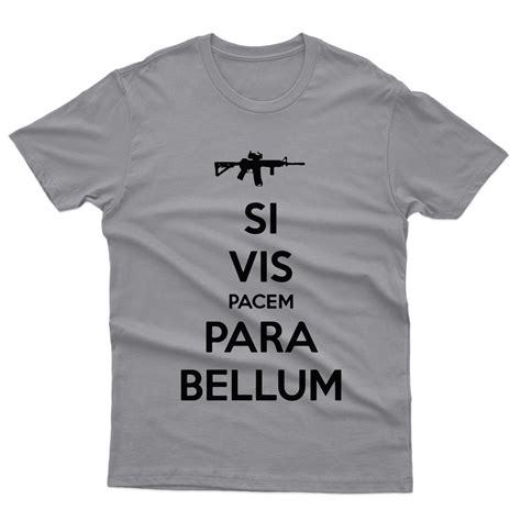 Camiseta Si Vis Pacem Parabellum Shopee Brasil