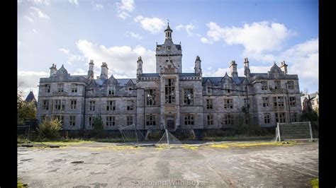 exploring the abandoned denbigh mental asylum creepy gothic style 1800s hospital north wales