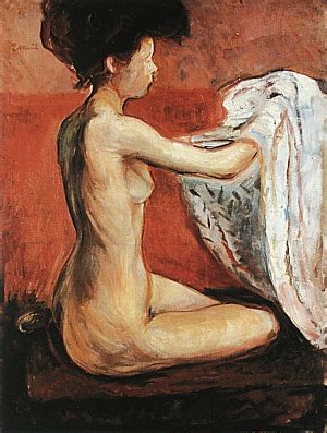 Edvard Munch Paris Nude Reproduction Oil Paintings