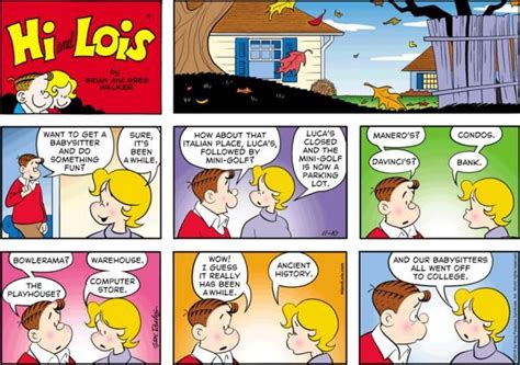 Hi And Lois Comedy Comics Babysitter Comics