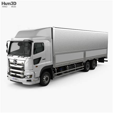 Khairafatuf, dhimas js uploaded by : Hino 700 Profia Box Truck 3-axle 2017 3D model - Vehicles ...