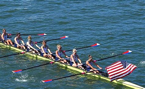 Usa Olympic Womens Rowing Team At Captain Hirams Sebastian Daily