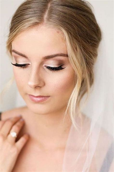 Best Natural Wedding Makeup Ideas For Bride Fashionnita In Bridal Makeup For Blon