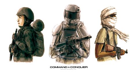 Command And Conquer Generals Soldiers By Kanenash On Deviantart