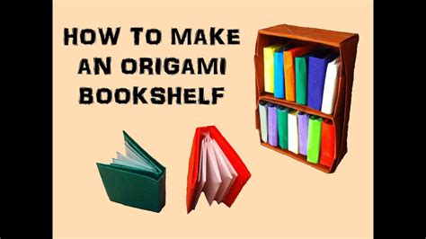 Learn how to craft and use a grindstone in minecraft with this short video. How To Make an Origami Bookshelf - YouTube