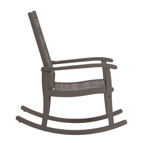 Signature Design By Ashley Emani Eucalyptus Outdoor Rocking Chair