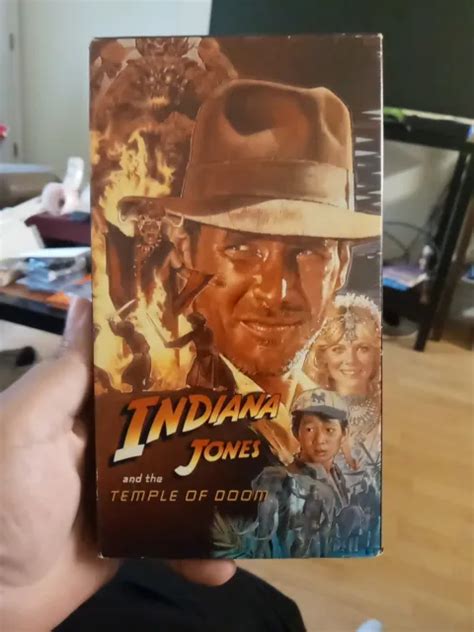 Indiana Jones And The Temple Of Doom Vhs Harrison Ford